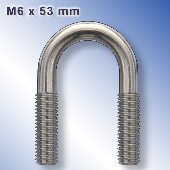 Rundstahlbügel M6 x 53 mm | Rundstahlbügel M6 | Rundstahlbügel 